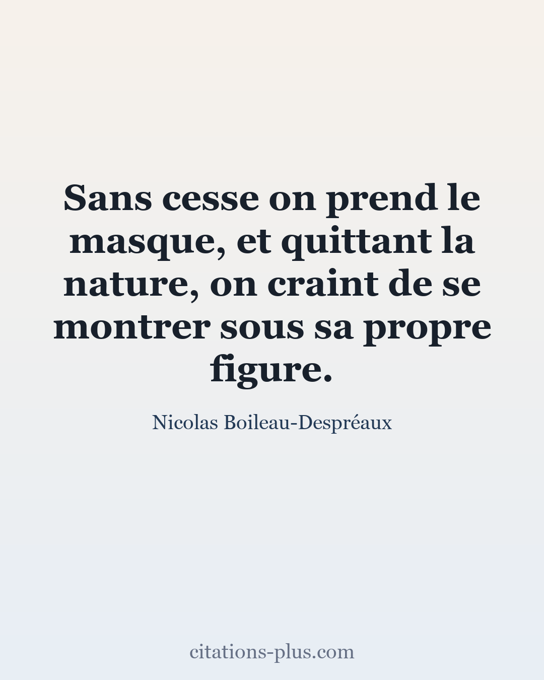 Carte Premium clair — Nicolas Boileau-Despréaux