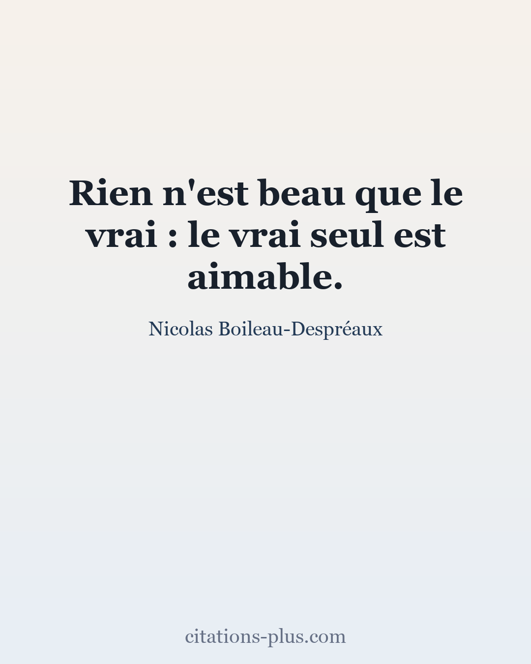 Carte Premium clair — Nicolas Boileau-Despréaux