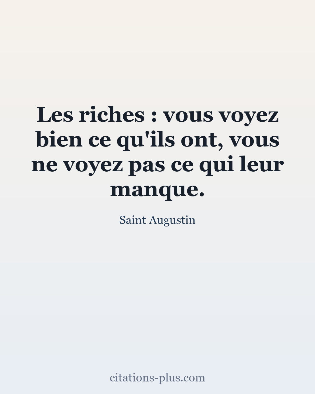 Carte Premium clair — Saint Augustin
