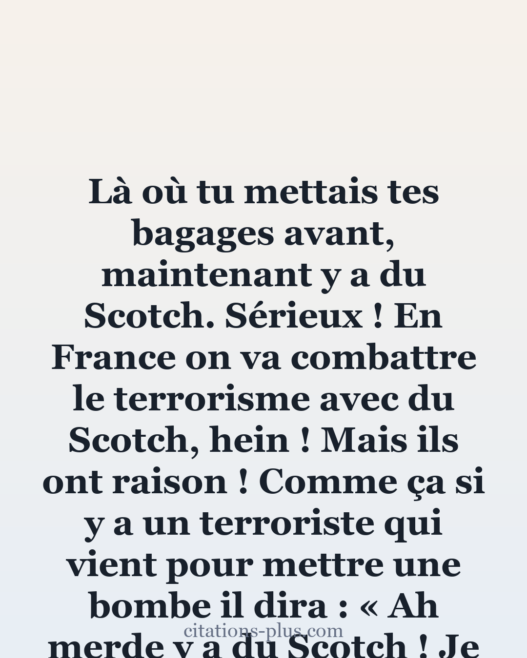 Carte Premium clair — Gad Elmaleh