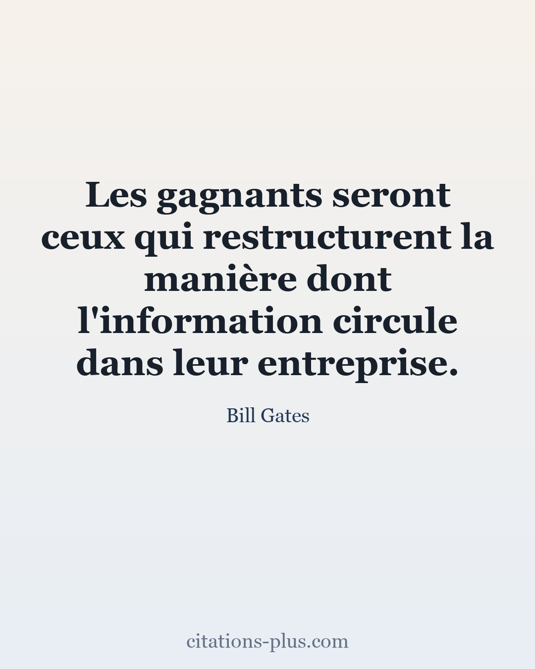 Carte Premium clair — Bill Gates