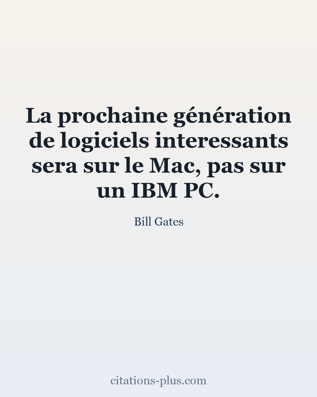 Carte Premium clair — Bill Gates