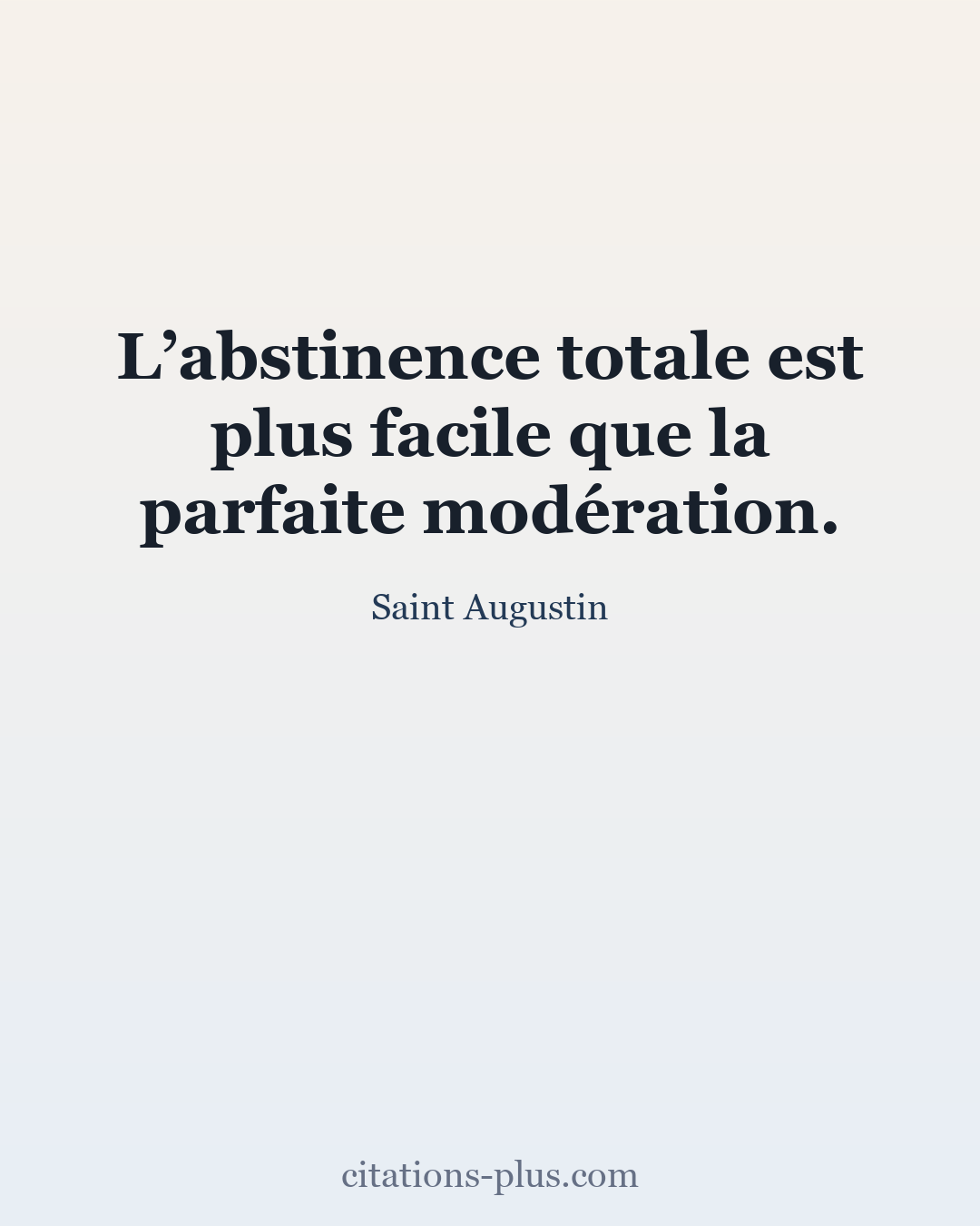 Carte Premium clair — Saint Augustin
