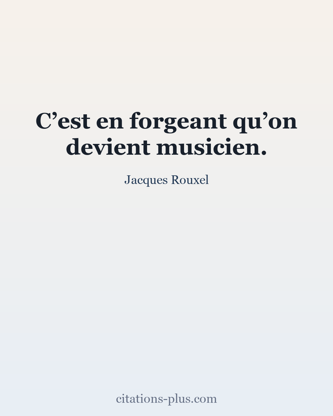 Carte Premium clair — Jacques Rouxel
