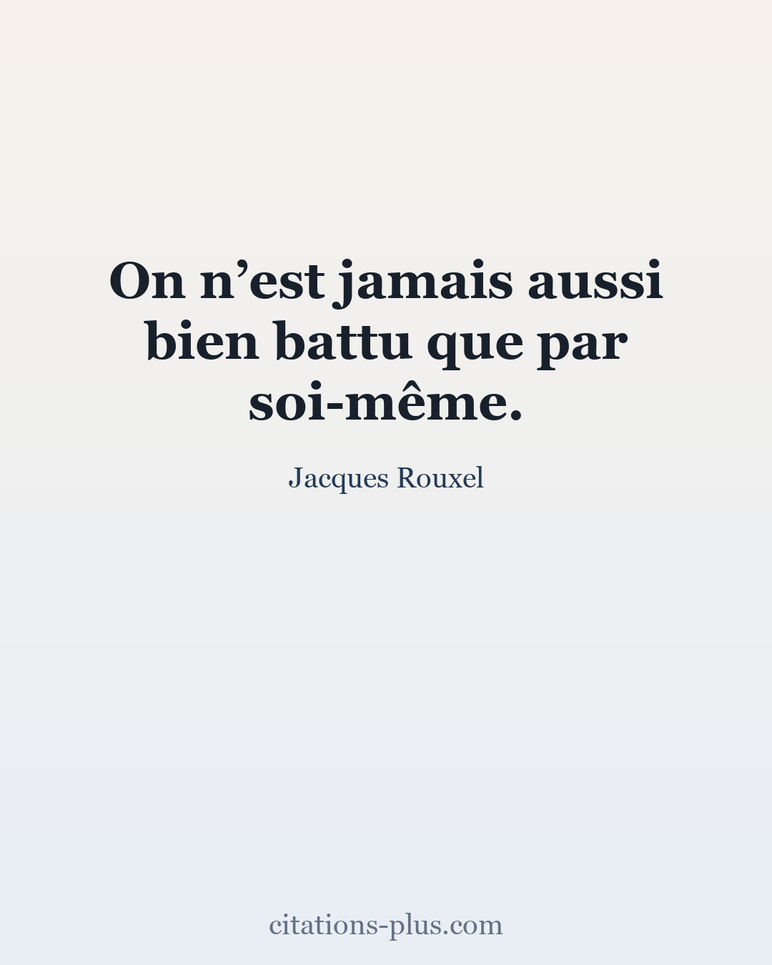 Carte Premium clair — Jacques Rouxel
