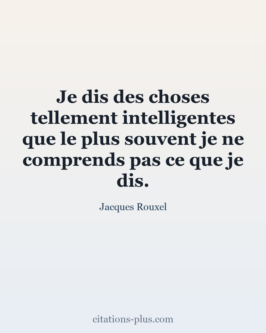 Carte Premium clair — Jacques Rouxel