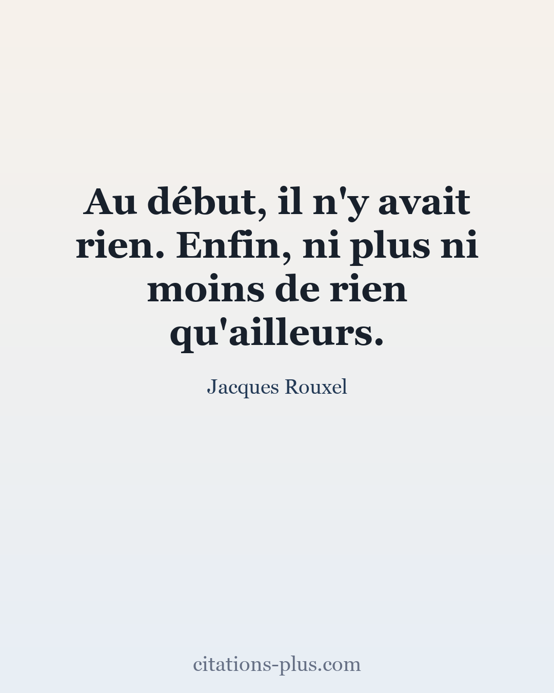 Carte Premium clair — Jacques Rouxel