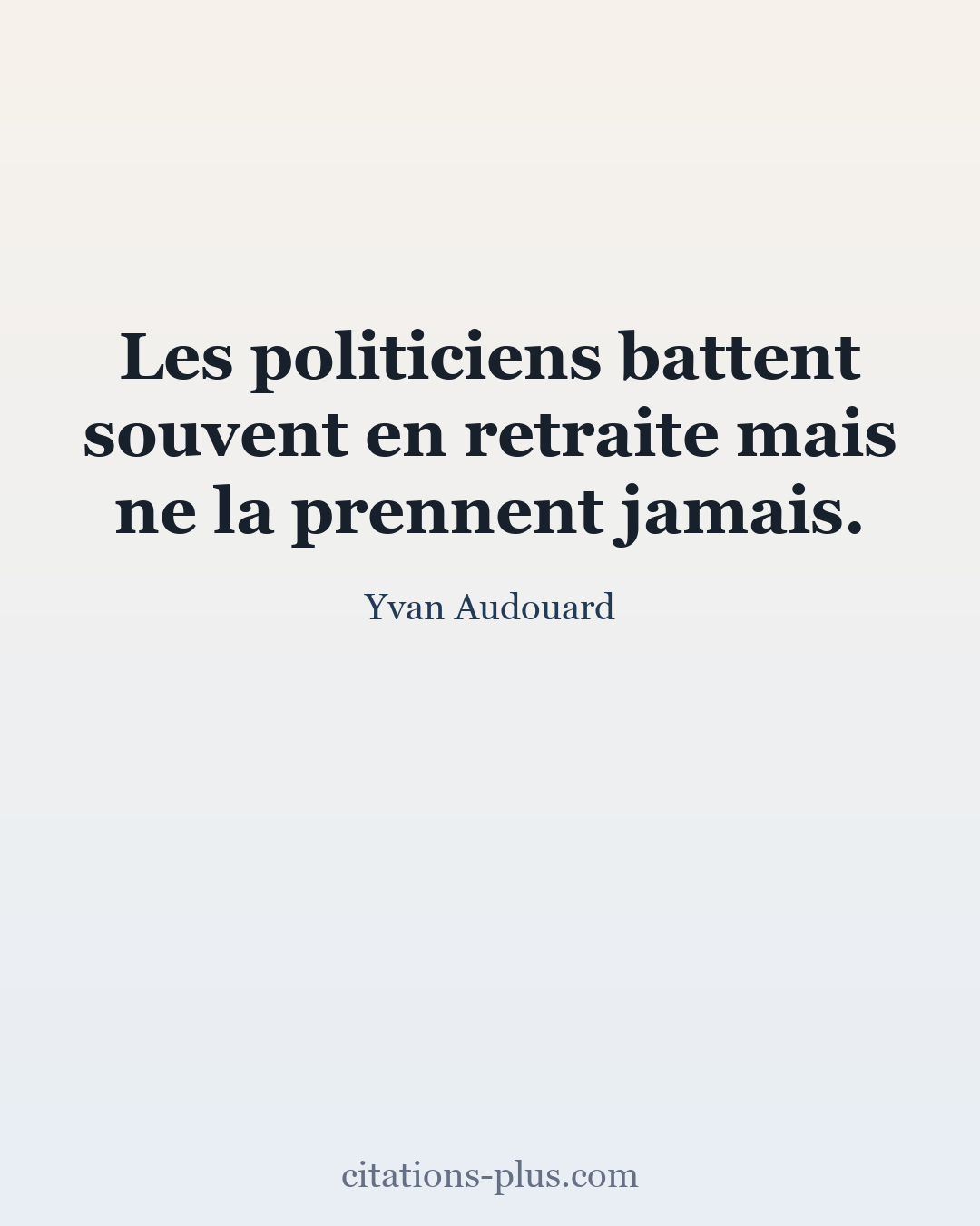 Carte Premium clair — Yvan Audouard