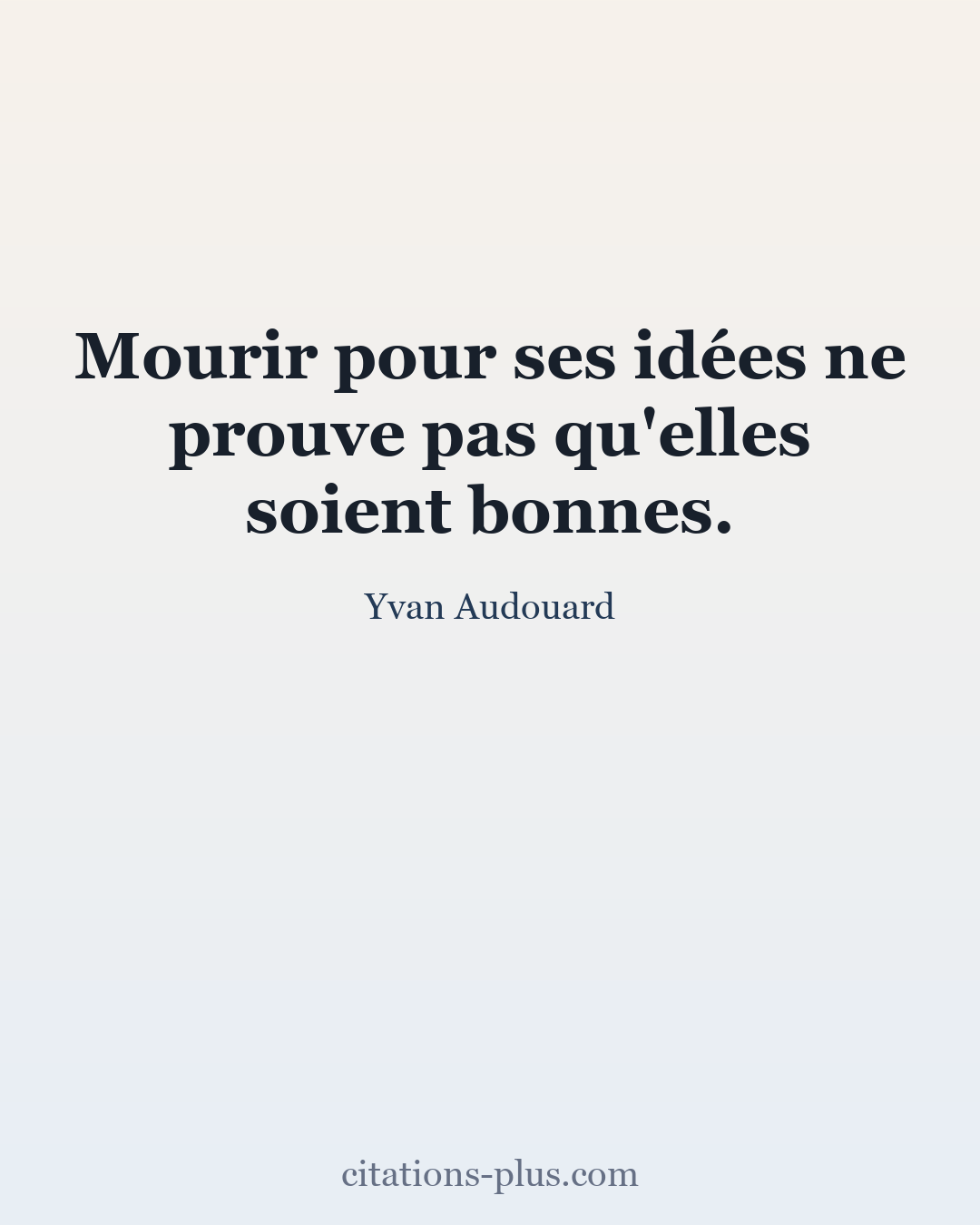 Carte Premium clair — Yvan Audouard