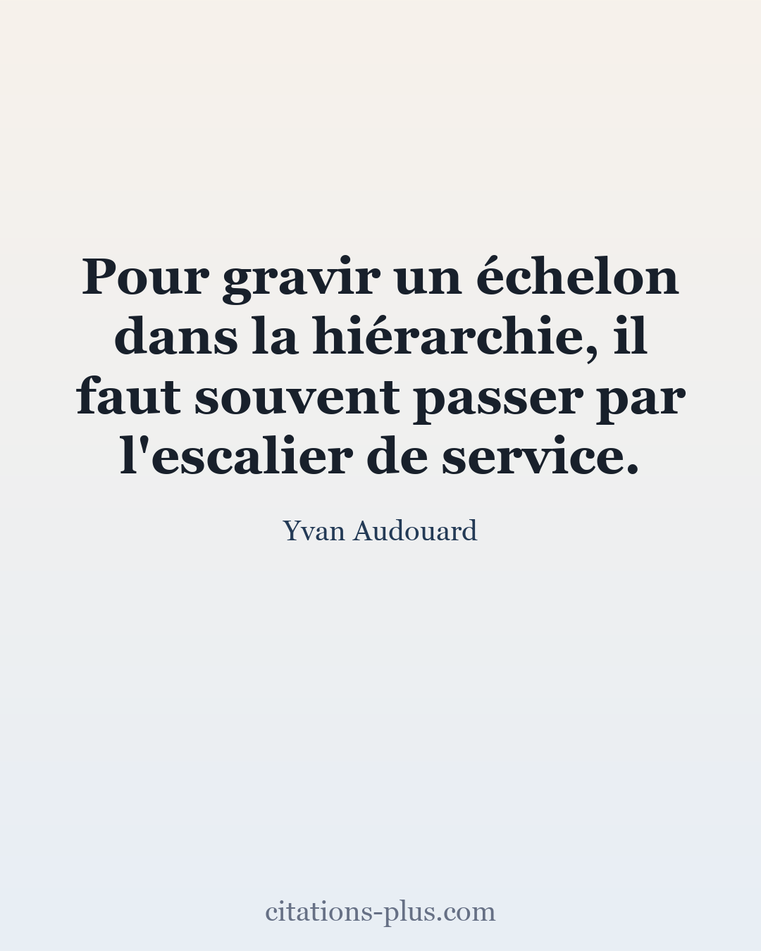 Carte Premium clair — Yvan Audouard