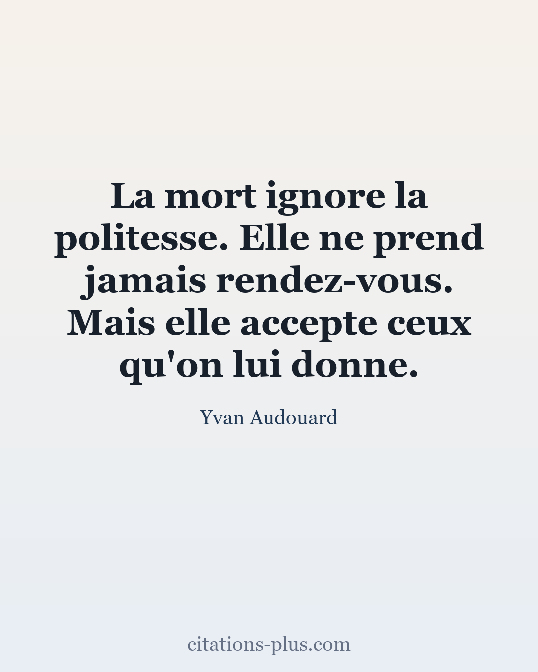 Carte Premium clair — Yvan Audouard