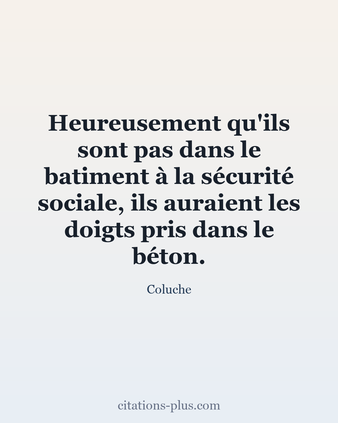Carte Premium clair — Coluche