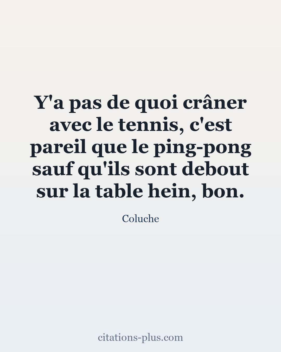 Carte Premium clair — Coluche