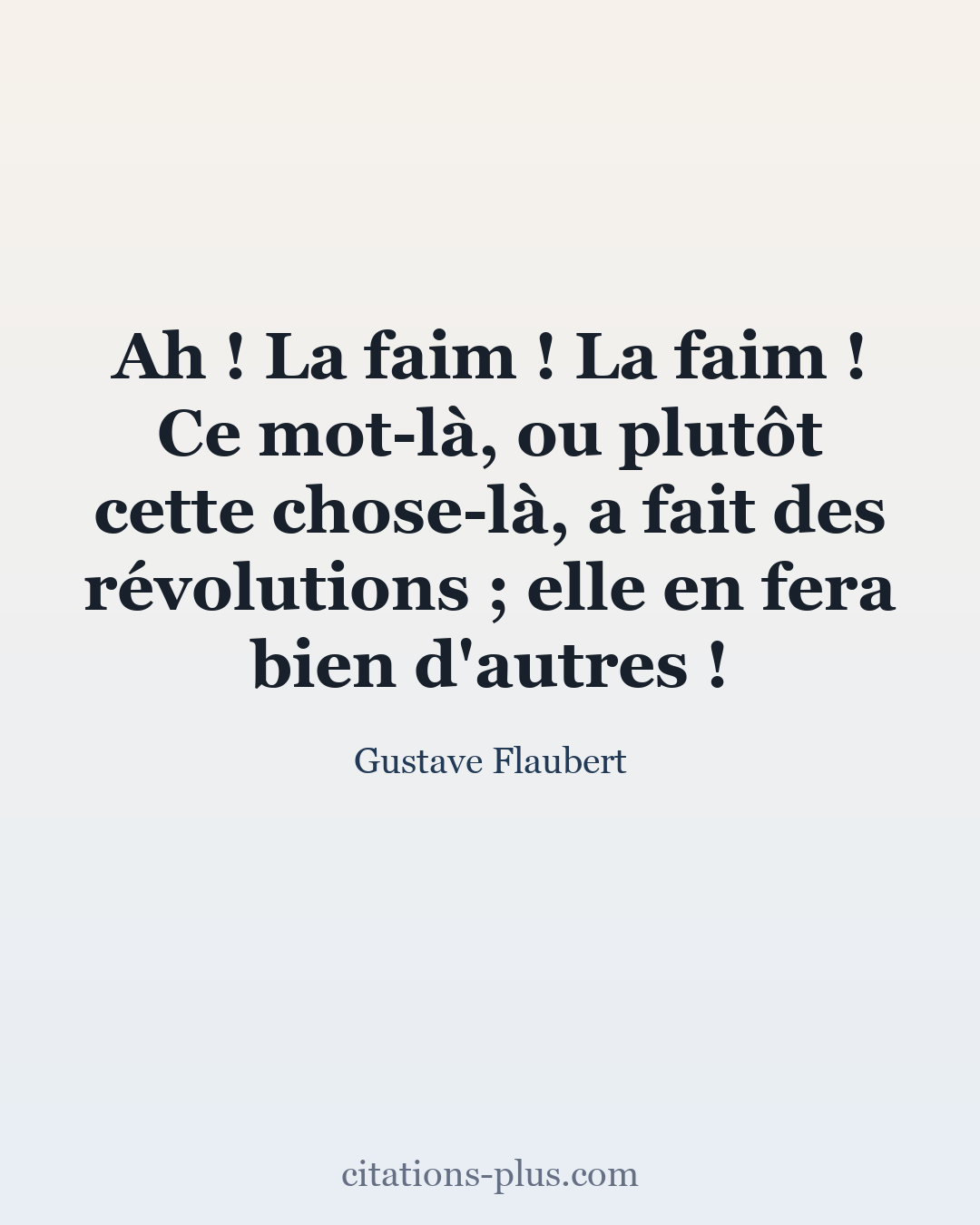 Carte Premium clair — Gustave Flaubert