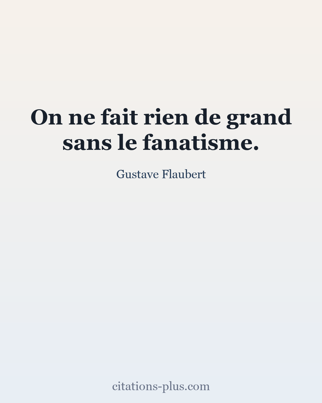 Carte Premium clair — Gustave Flaubert