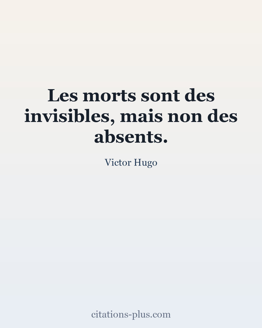 Carte Premium clair — Victor Hugo