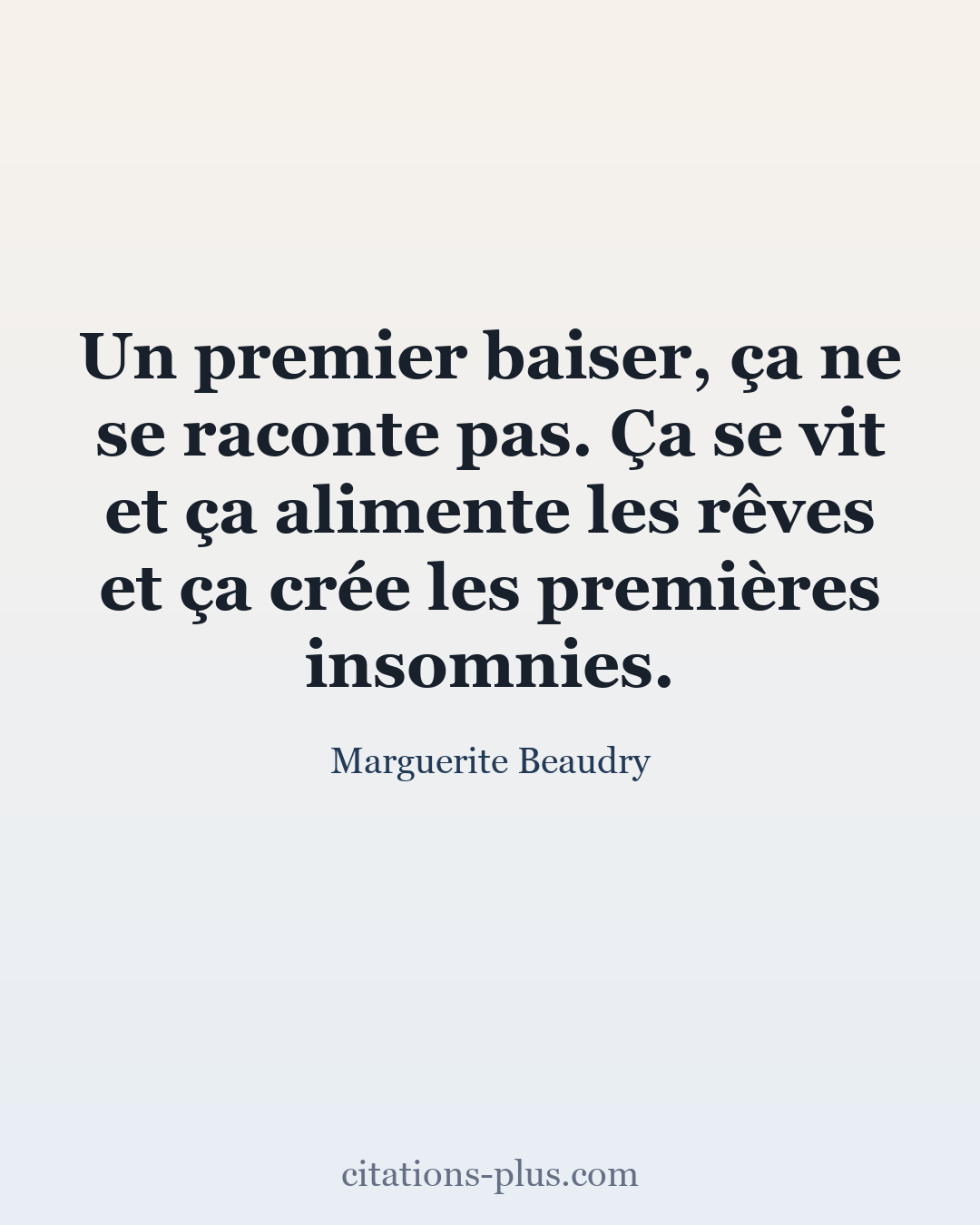 Carte Premium clair — Marguerite Beaudry