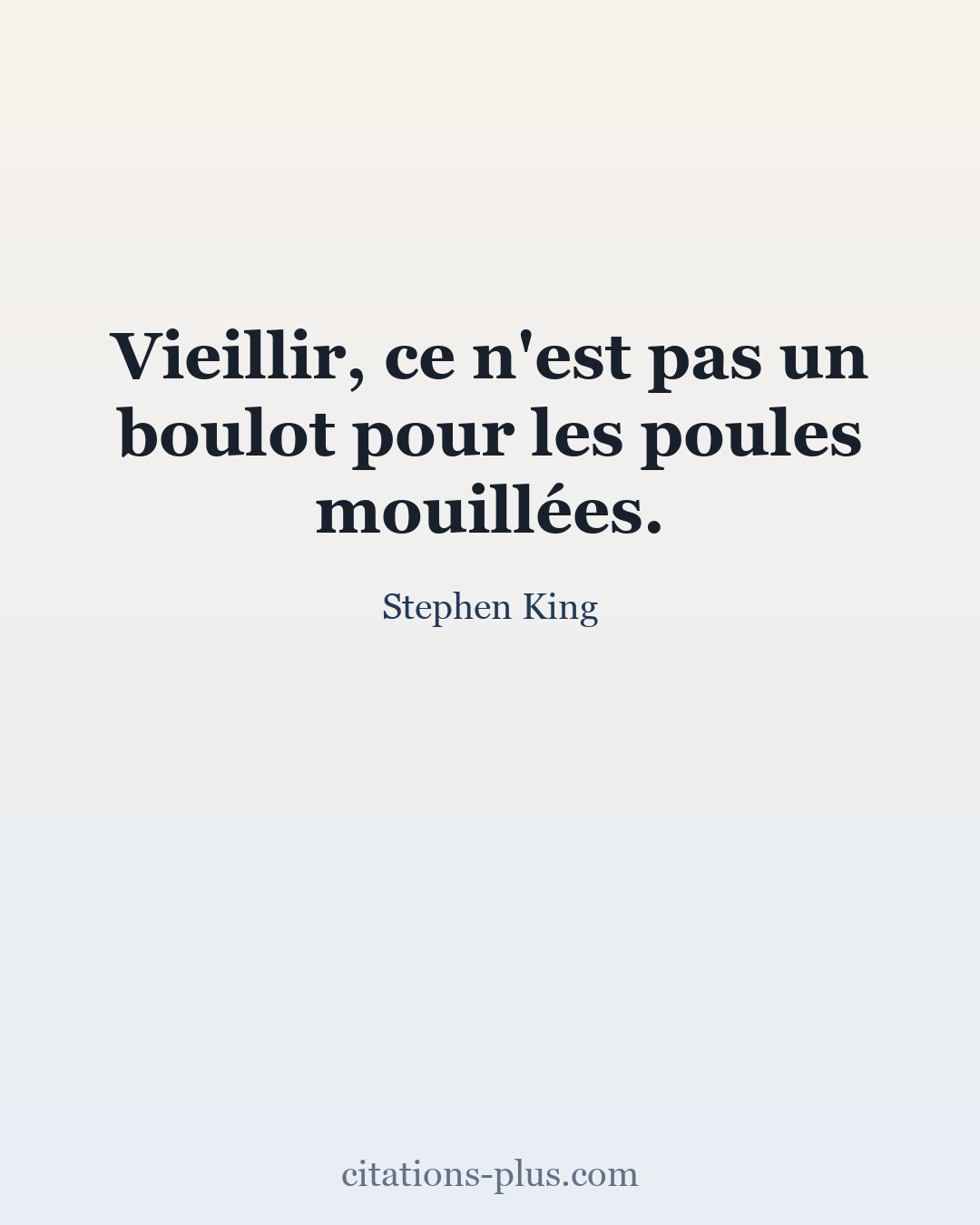 Carte Premium clair — Stephen King