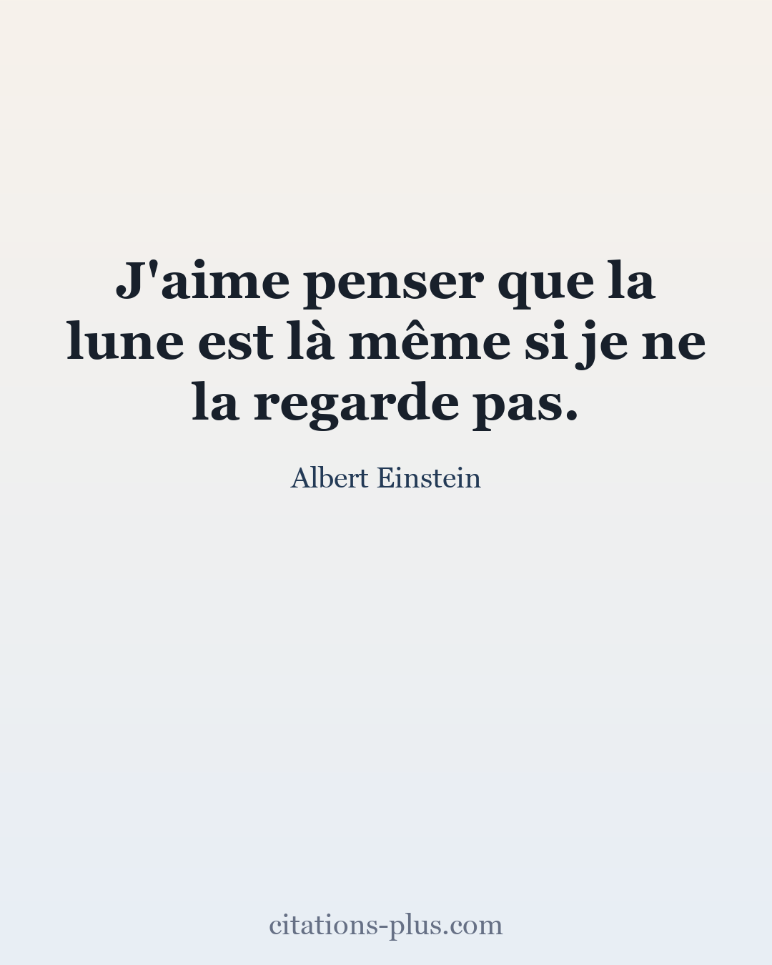 Carte Premium clair — Albert Einstein