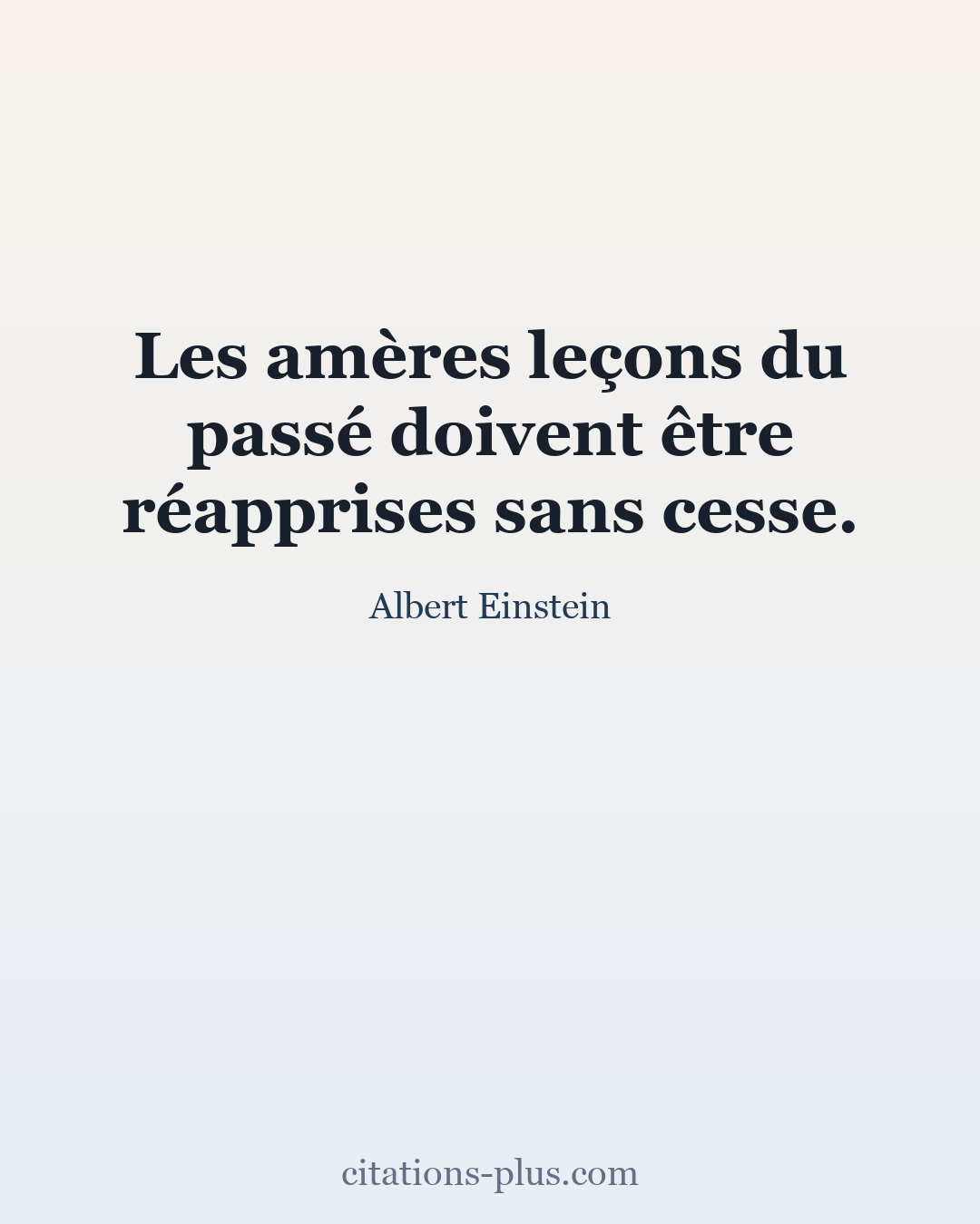 Carte Premium clair — Albert Einstein