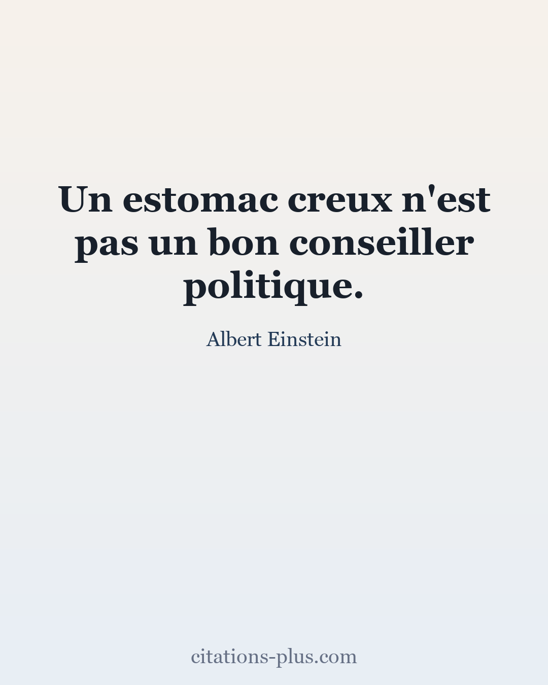 Carte Premium clair — Albert Einstein