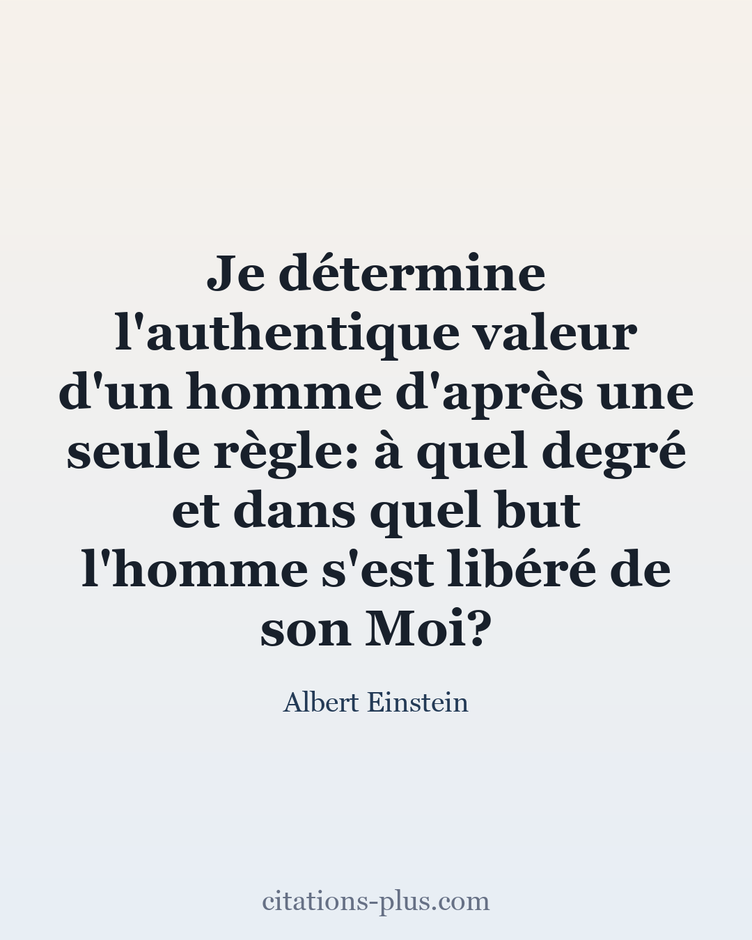 Carte Premium clair — Albert Einstein