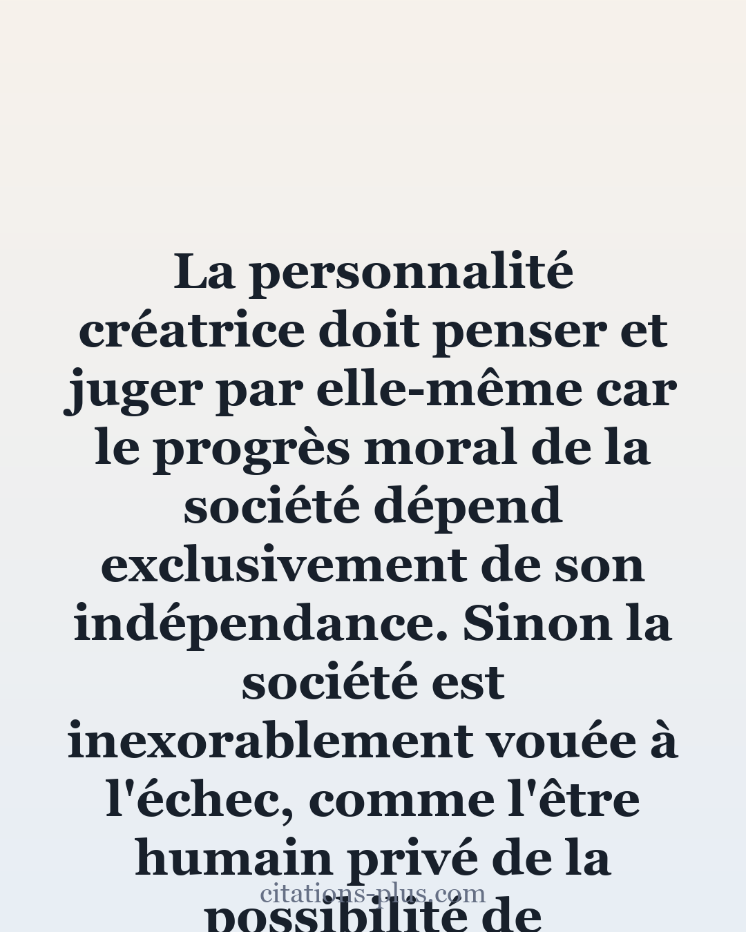 Carte Premium clair — Albert Einstein
