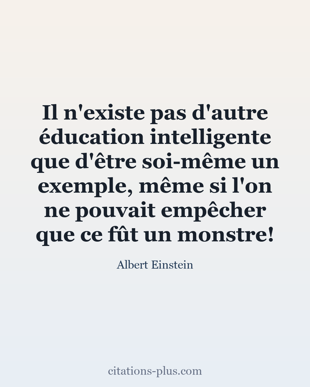 Carte Premium clair — Albert Einstein