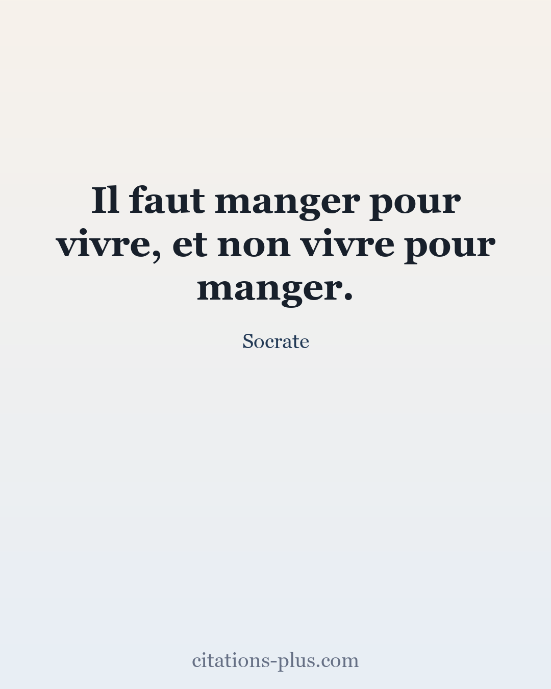 Carte Premium clair — Socrate