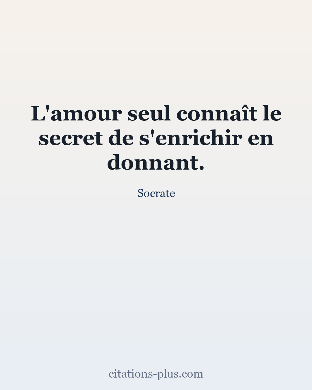 Carte Premium clair — Socrate