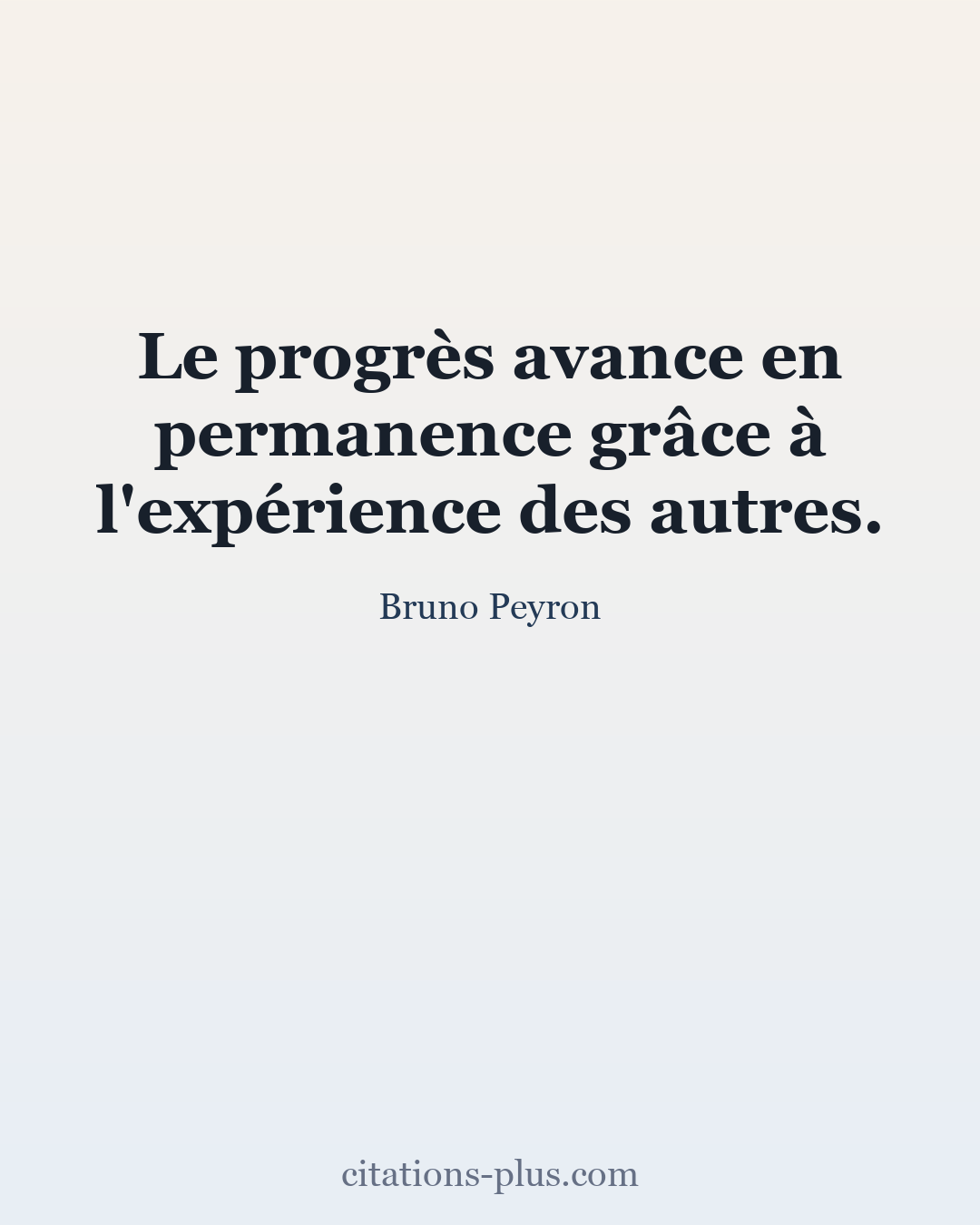 Carte Premium clair — Bruno Peyron