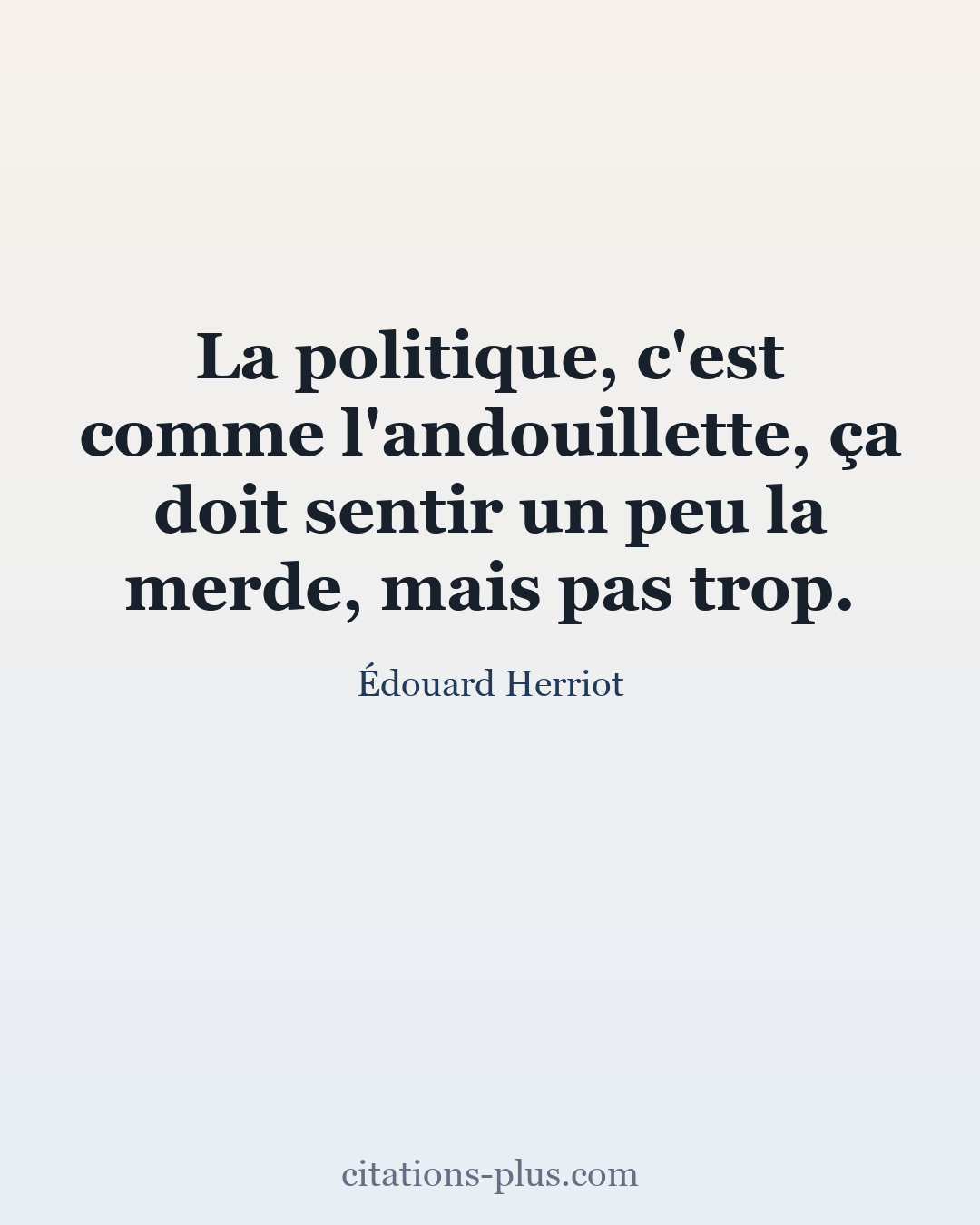 Carte Premium clair — Édouard Herriot