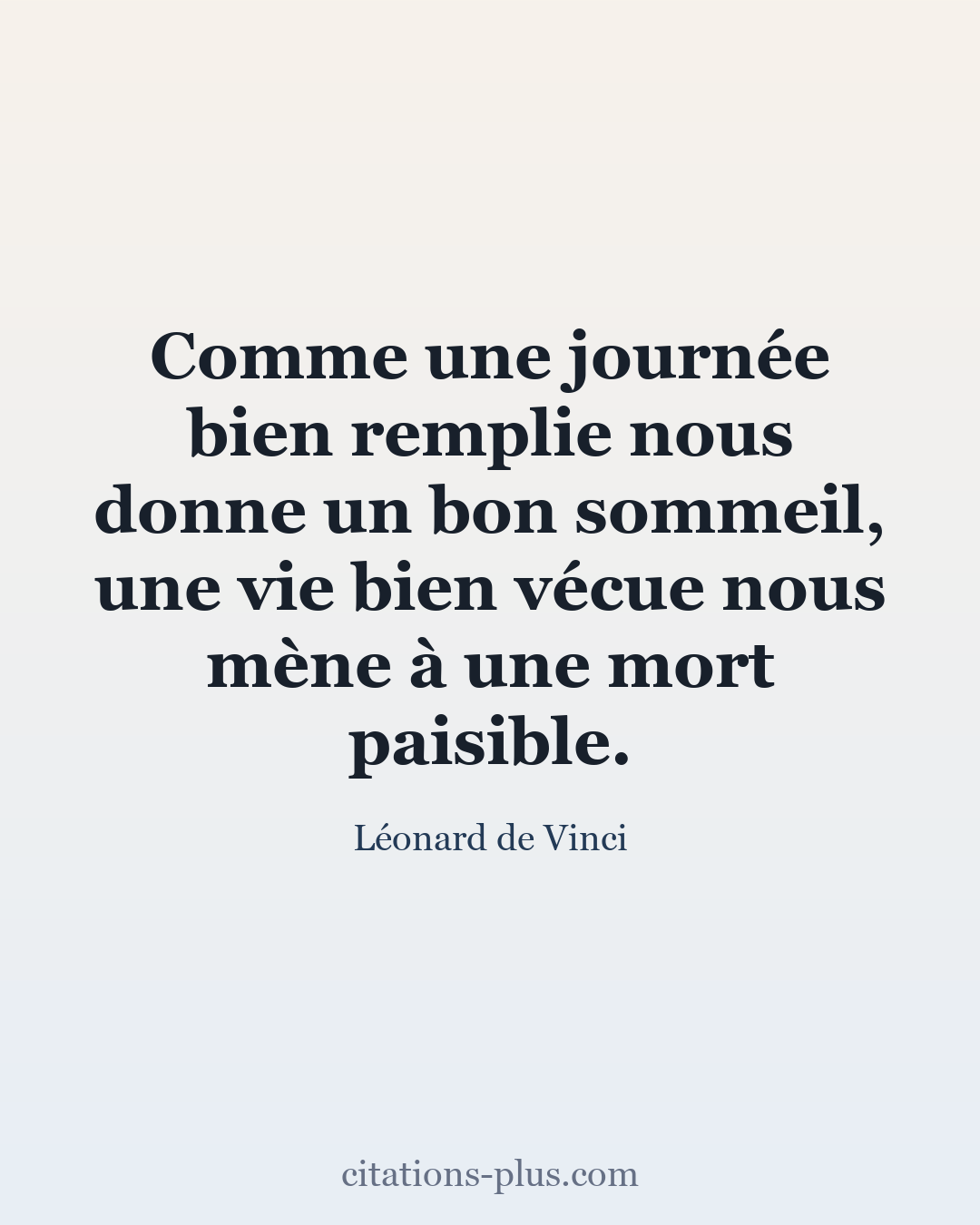 Carte Premium clair — Léonard de Vinci
