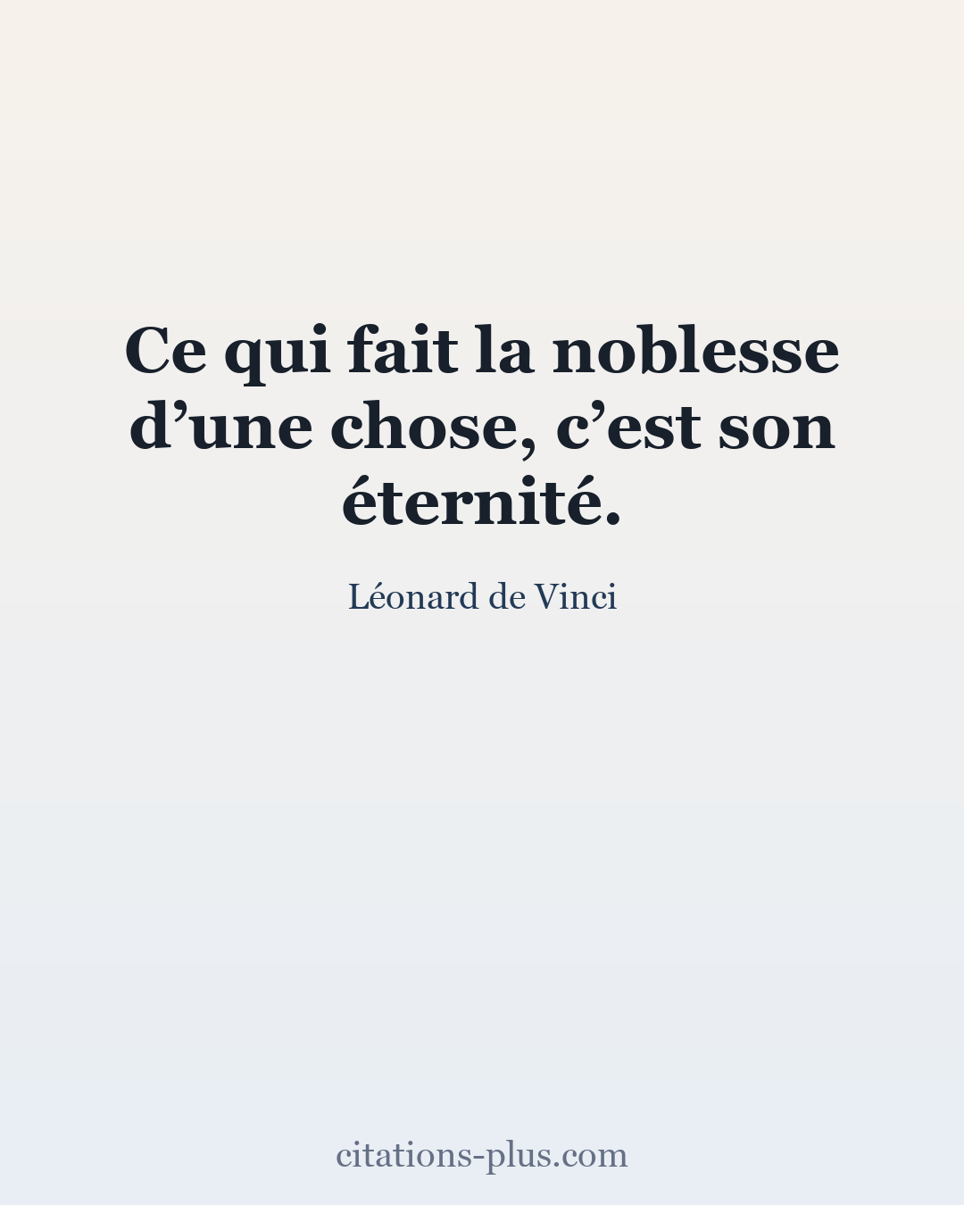 Carte Premium clair — Léonard de Vinci