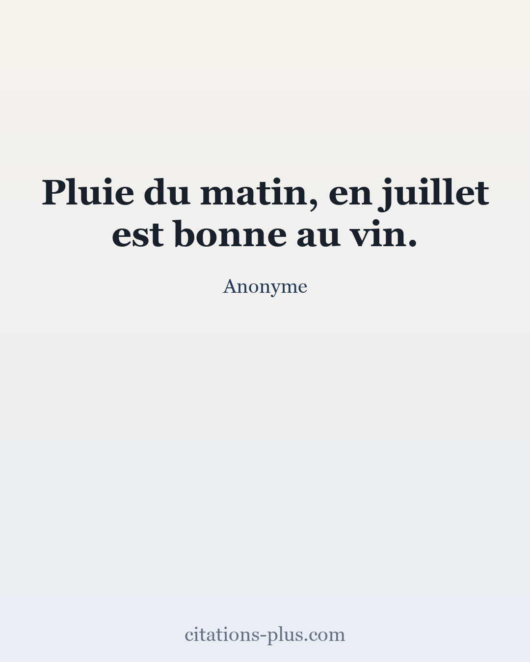 Carte Premium clair — Anonyme
