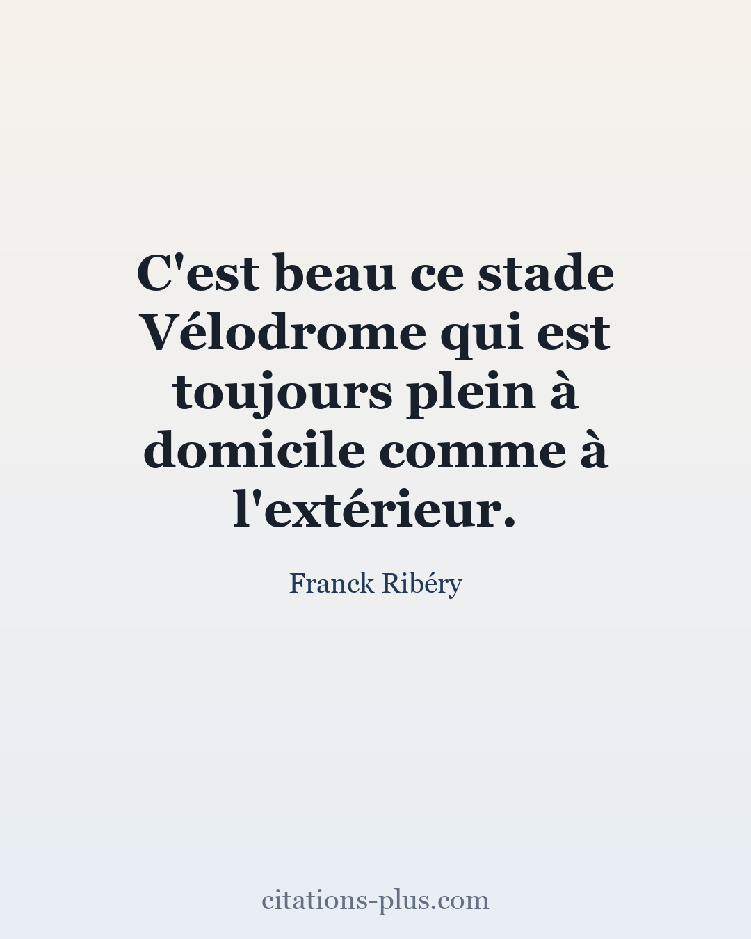 Carte Premium clair — Franck Ribéry