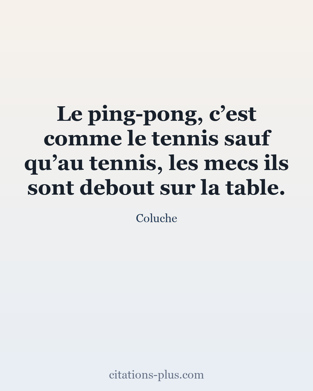 Carte Premium clair — Coluche
