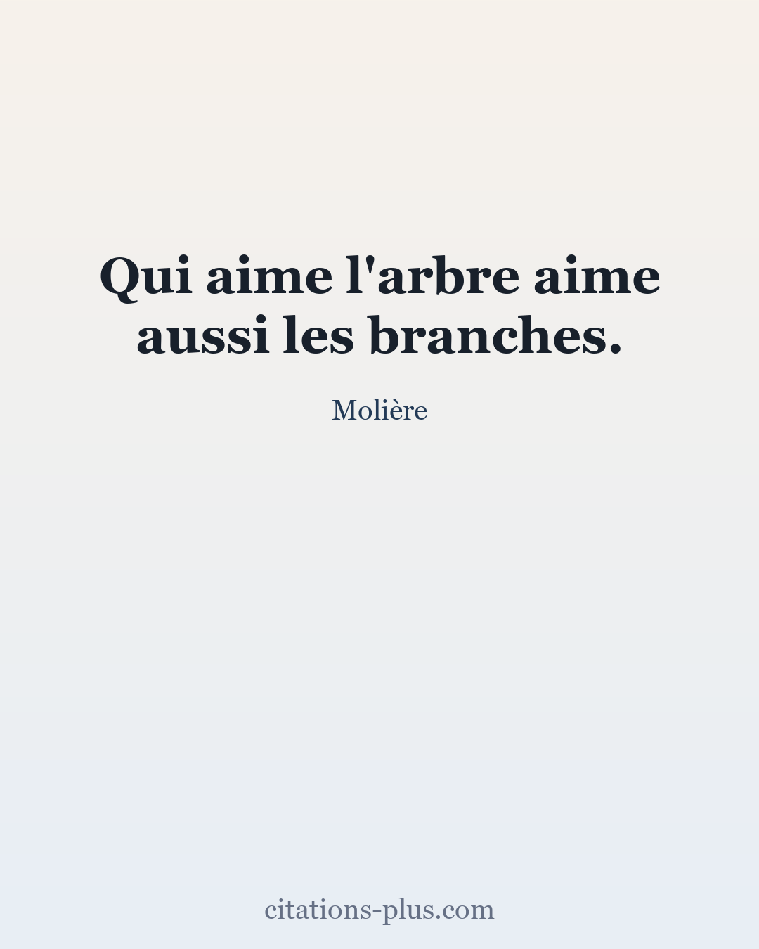 Carte Premium clair — Molière