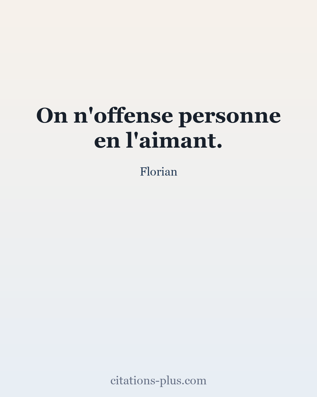 Carte Premium clair — Florian