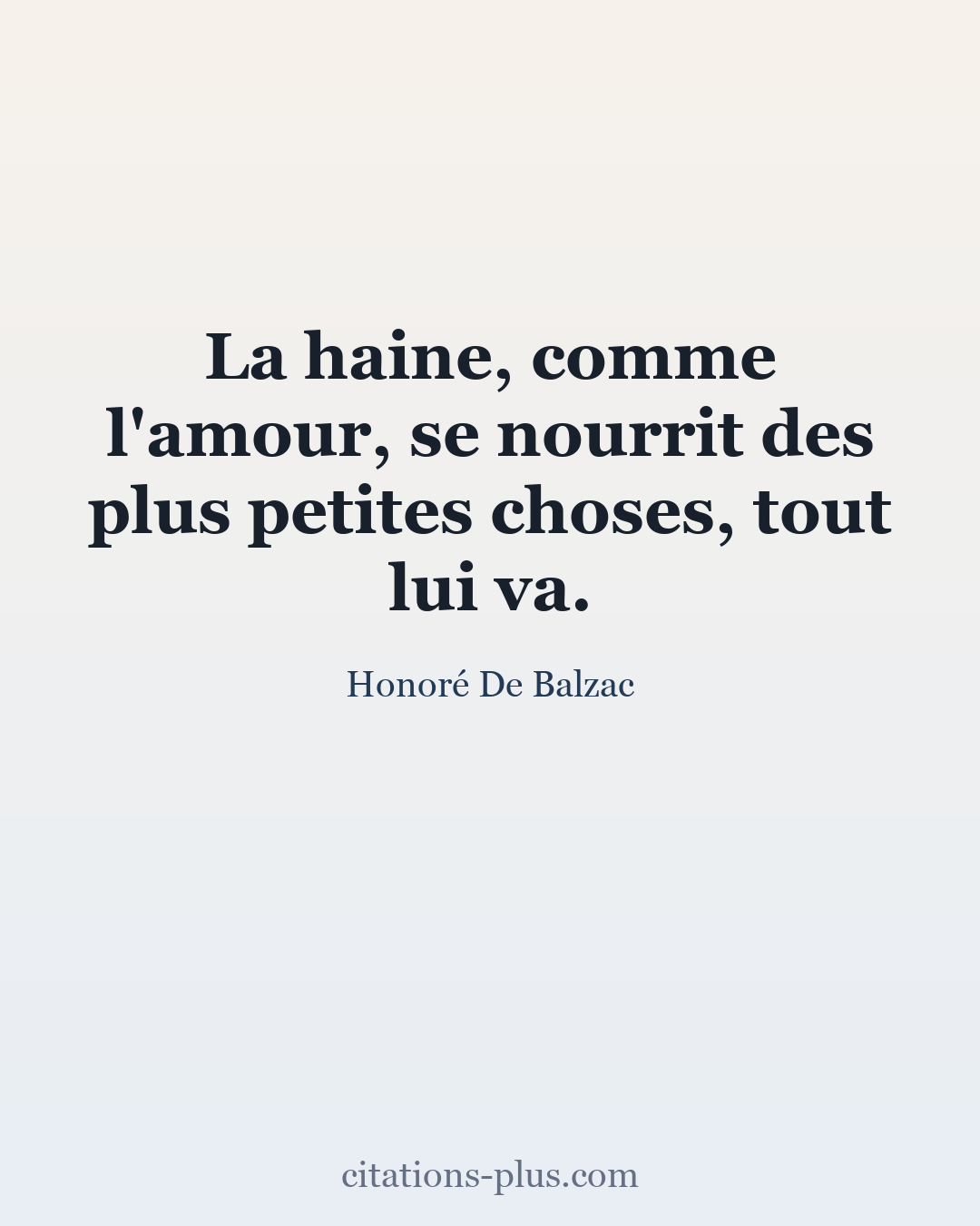 Carte Premium clair — Honoré De Balzac