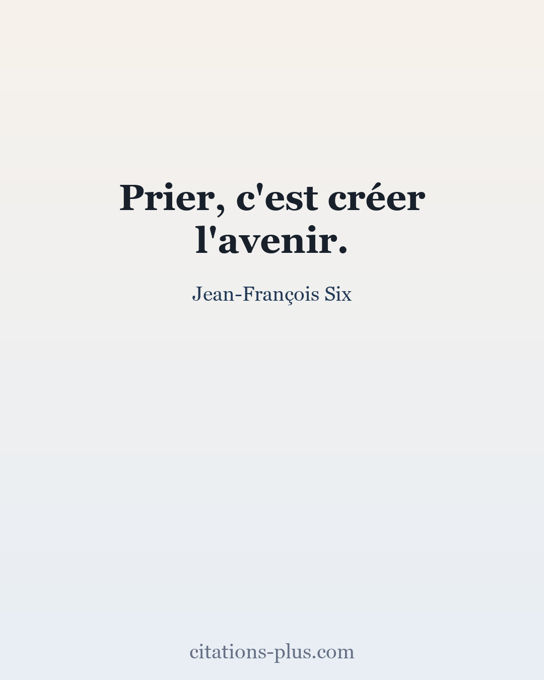 Carte Premium clair — Jean-François Six