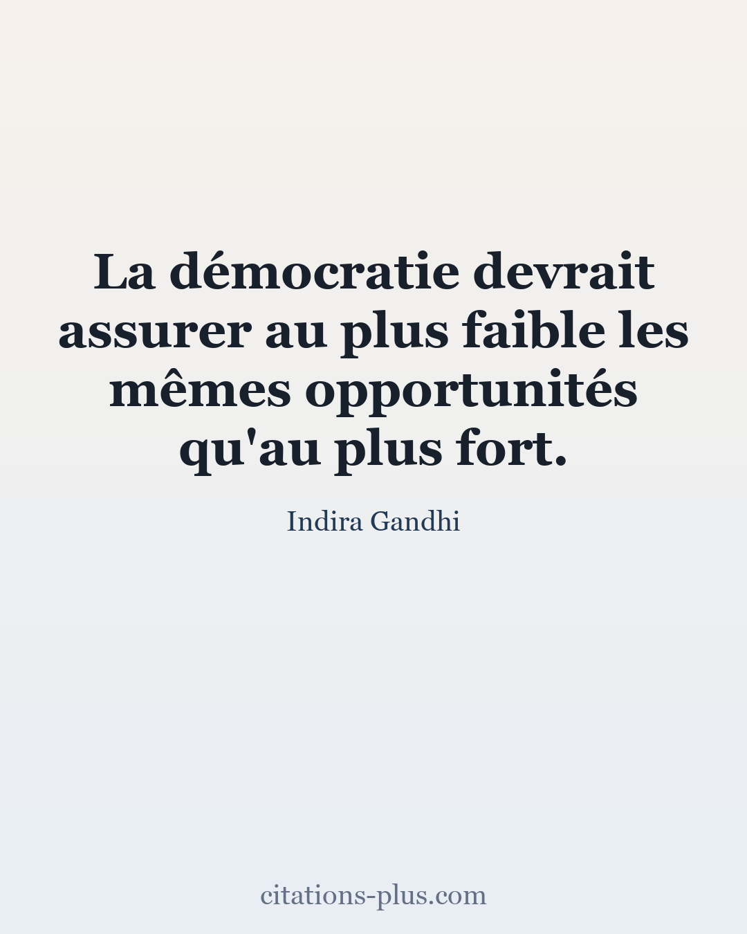Carte Premium clair — Gandhi