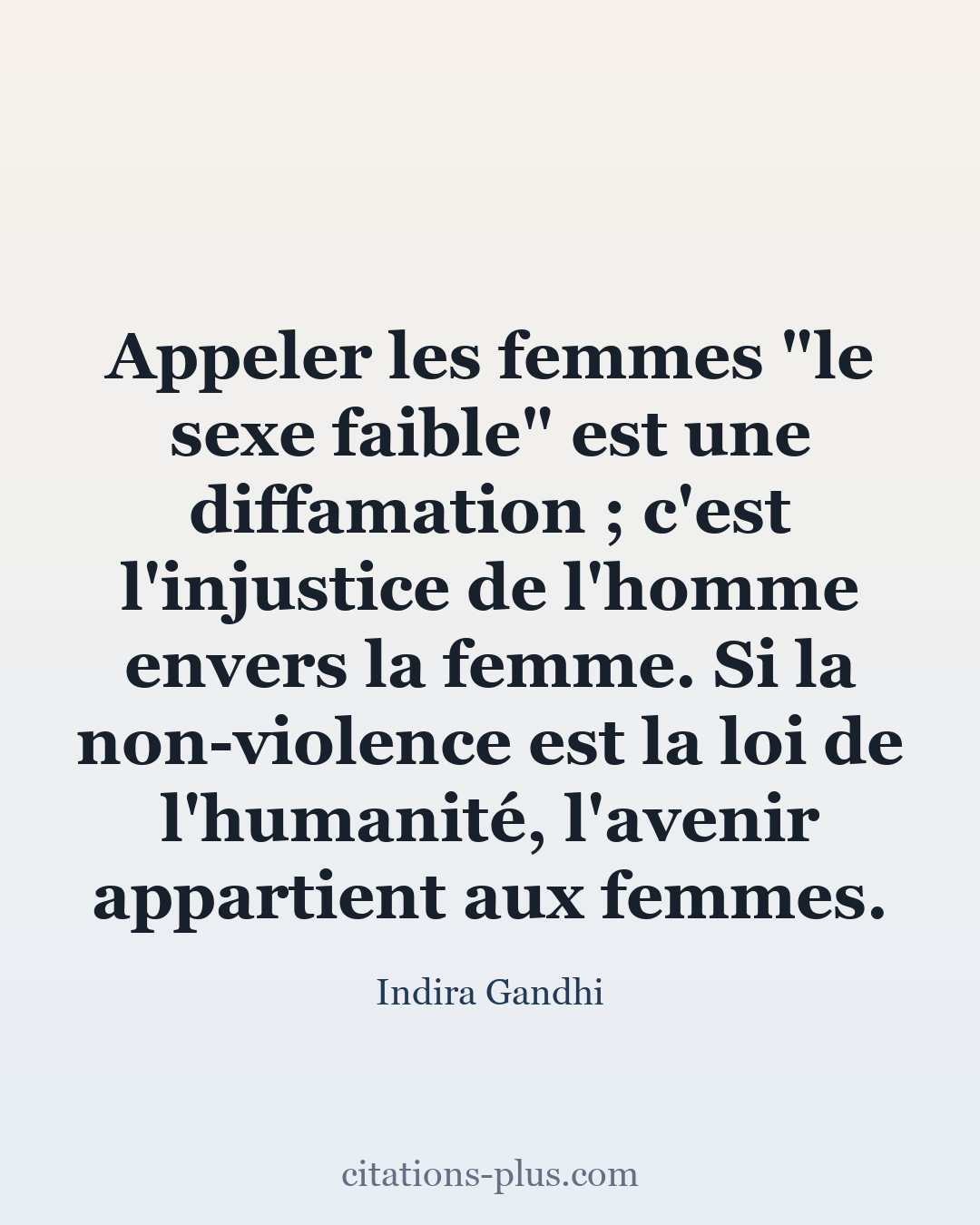 Carte Premium clair — Gandhi