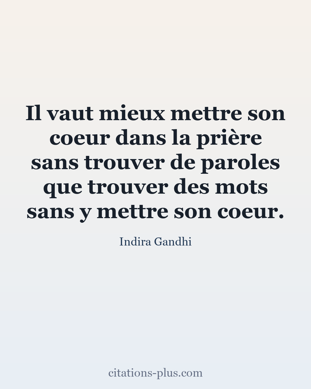 Carte Premium clair — Gandhi