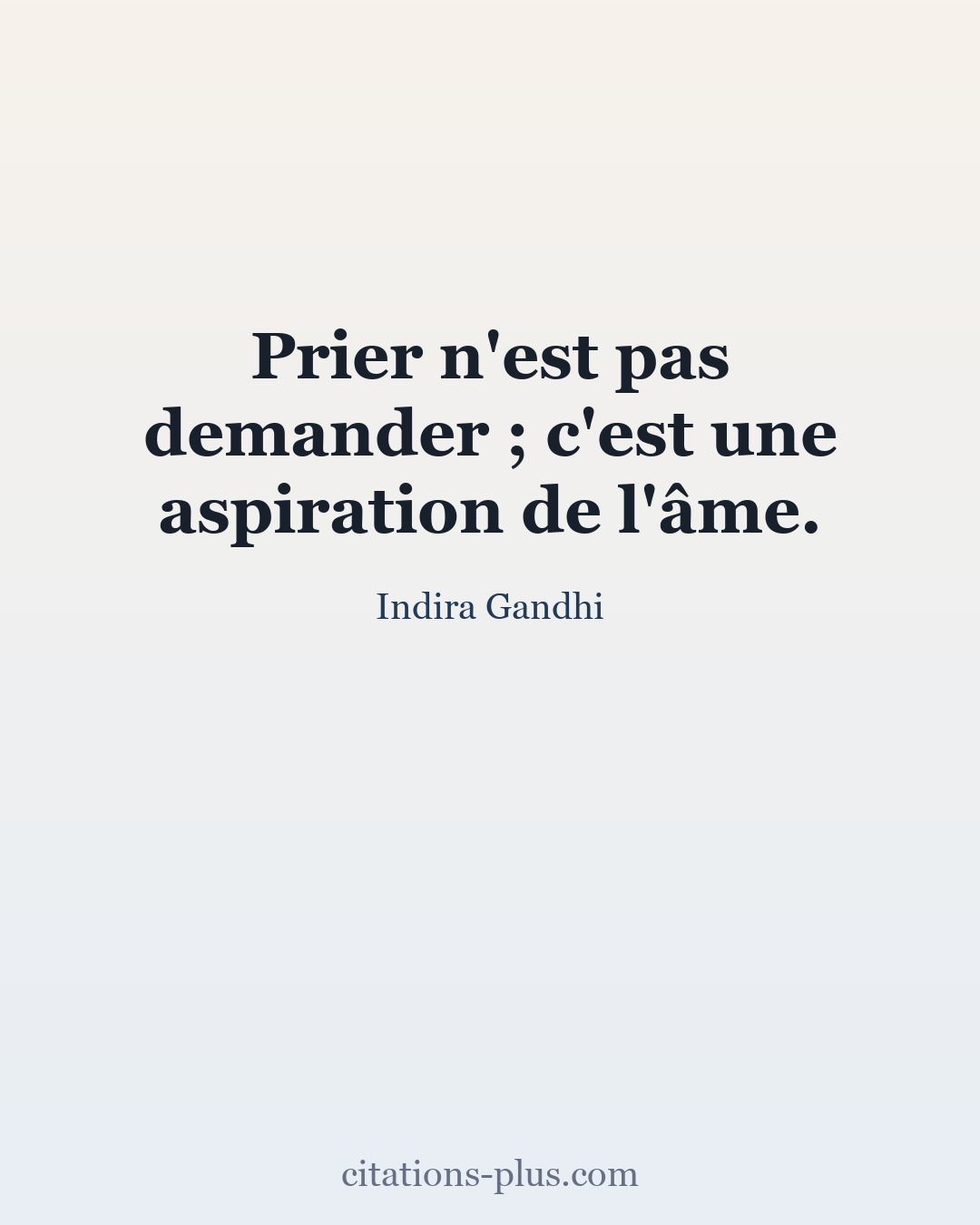 Carte Premium clair — Gandhi