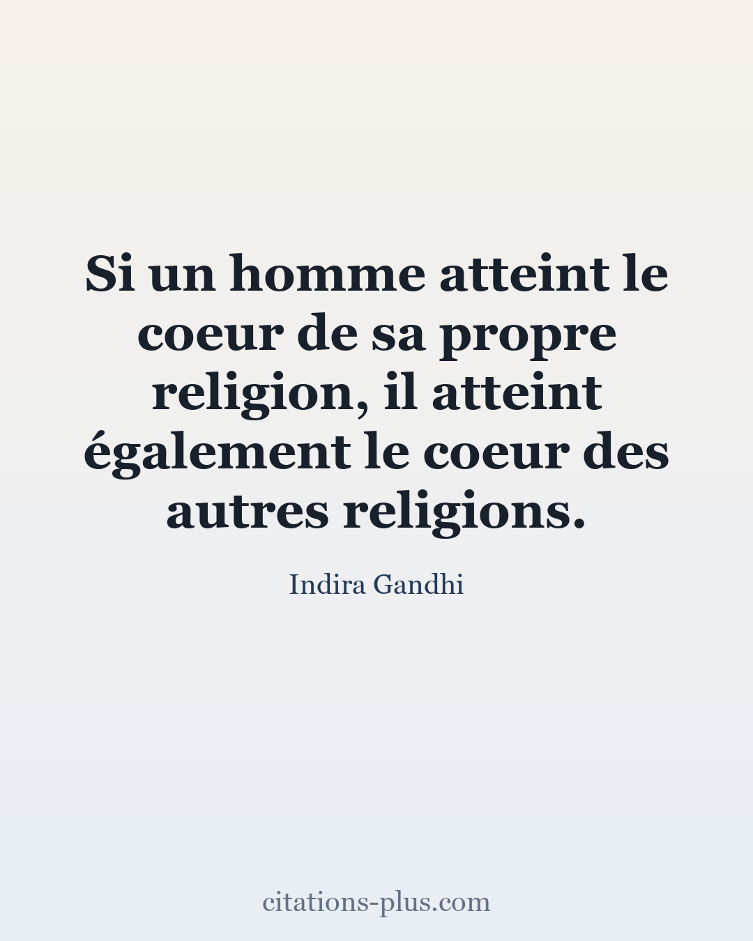 Carte Premium clair — Gandhi