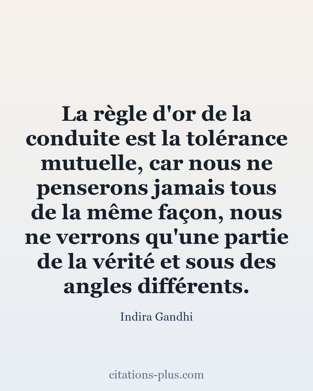 Carte Premium clair — Gandhi