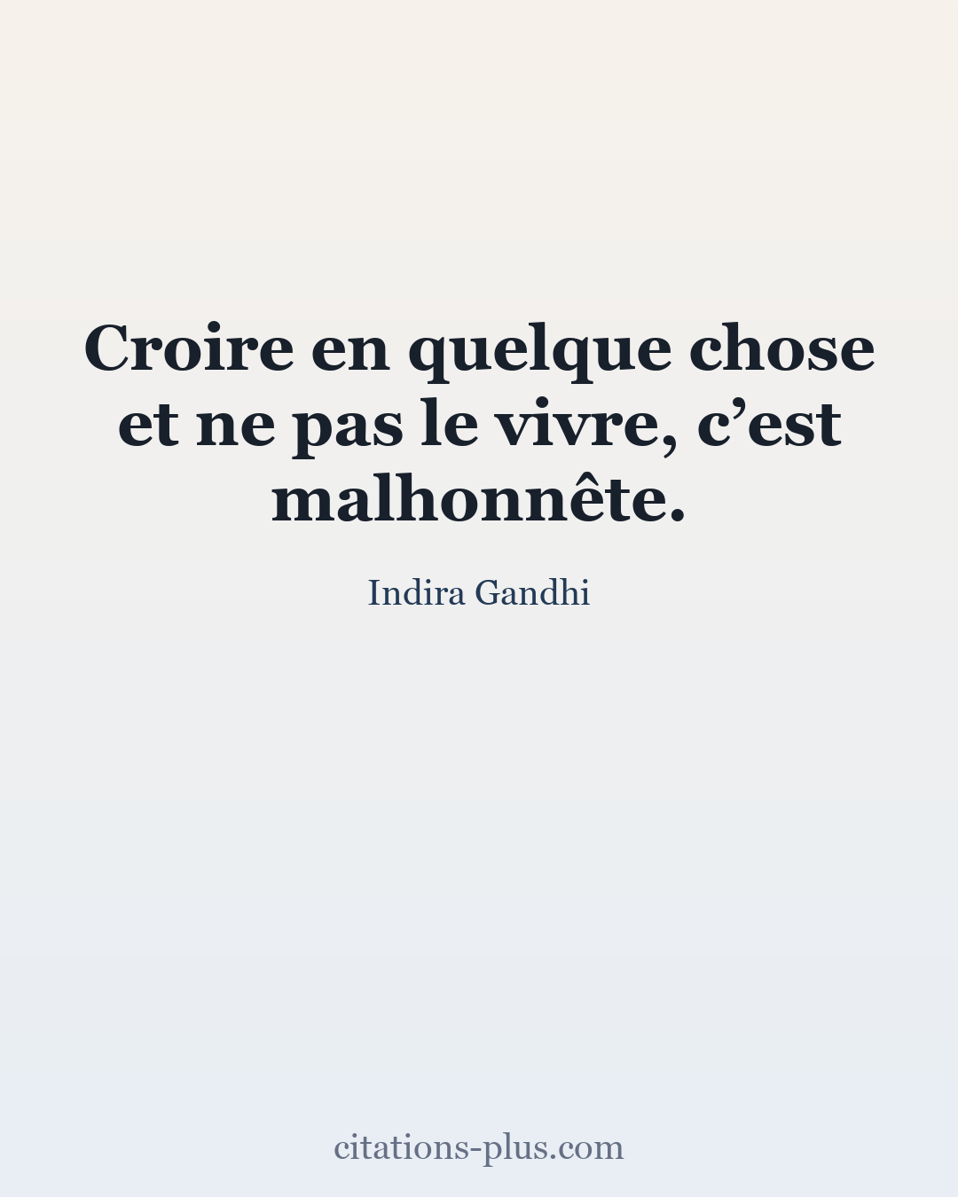 Carte Premium clair — Gandhi