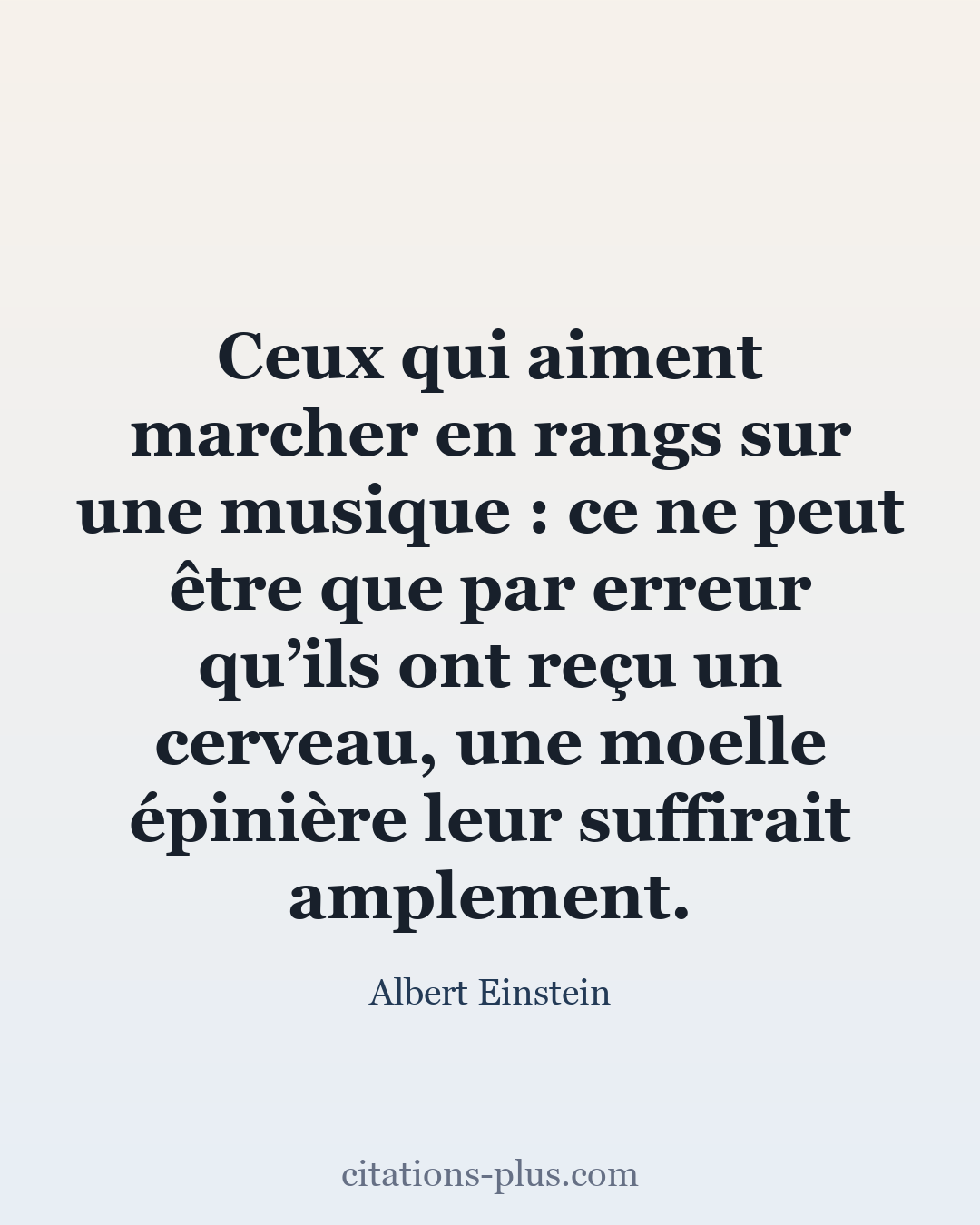 Carte Premium clair — Albert Einstein