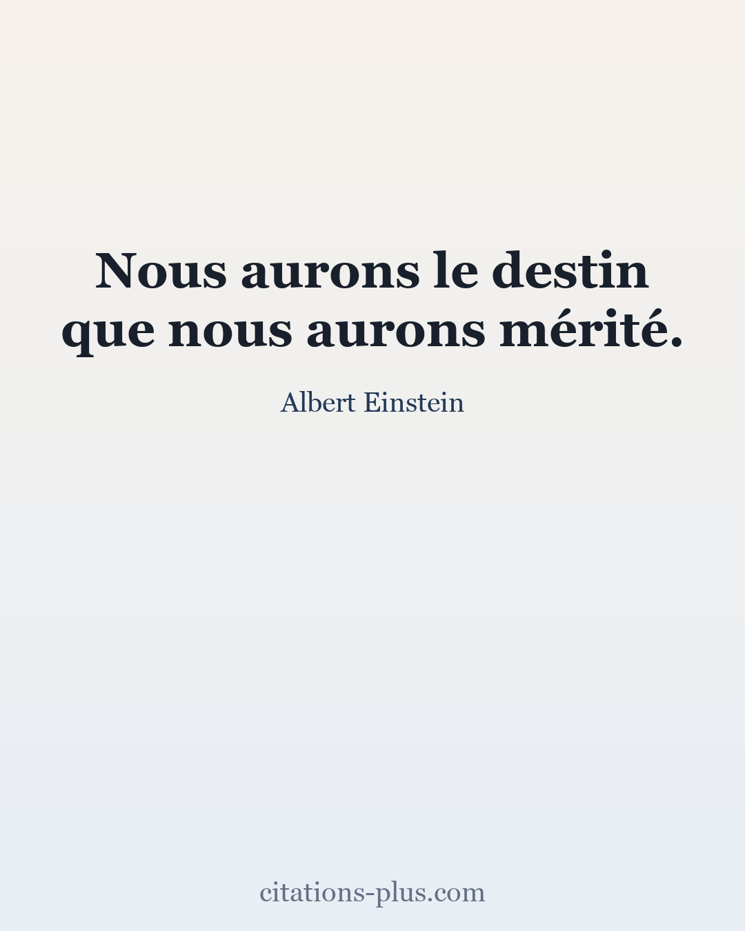 Carte Premium clair — Albert Einstein